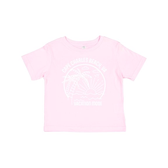 Inktastic Summer Vacation Mode Cape Charles Beach Virginia Boys or Girls Baby T-Shirt