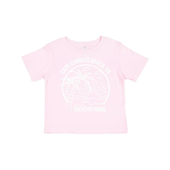 Inktastic Summer Vacation Mode Cape Charles Beach Virginia Boys or Girls Toddler T-Shirt