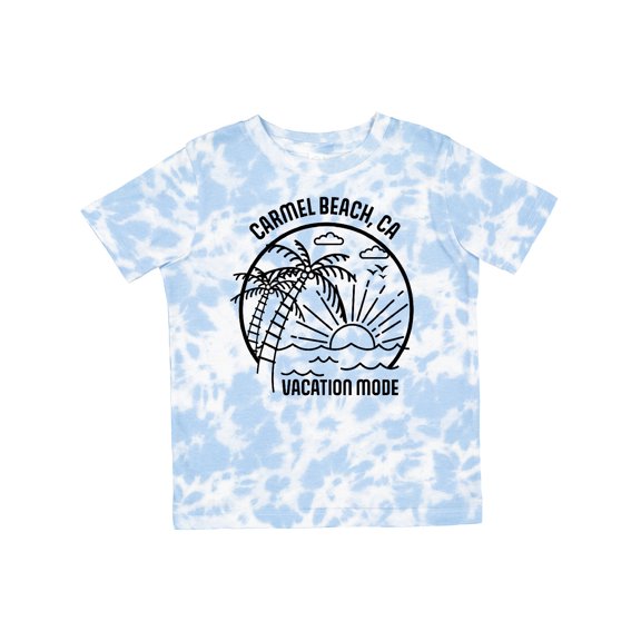 Inktastic Summer Vacation Mode Carmel Beach California Boys or Girls Toddler T-Shirt