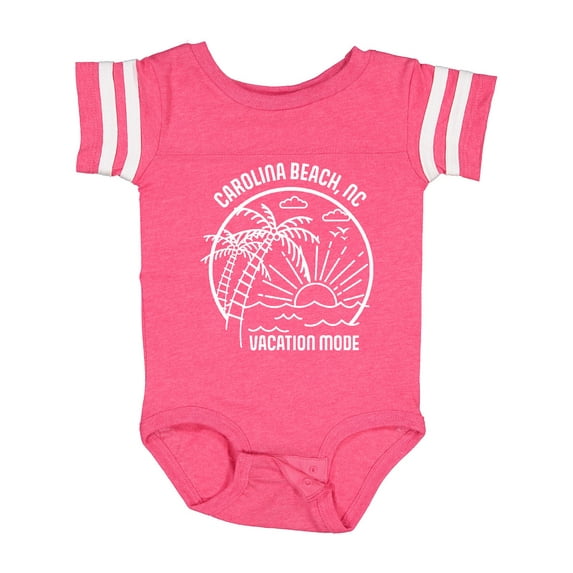 Inktastic Summer Vacation Mode Carolina Beach North Carolina Boys or Girls Baby Bodysuit