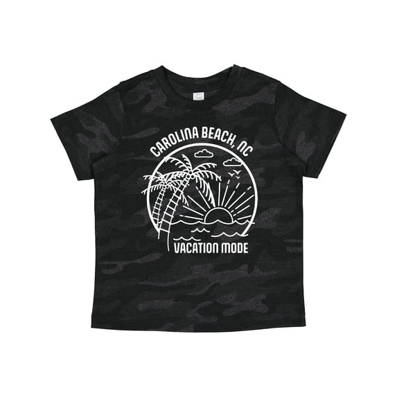 Inktastic Summer Vacation Mode Carolina Beach North Carolina Boys or Girls Toddler T-Shirt