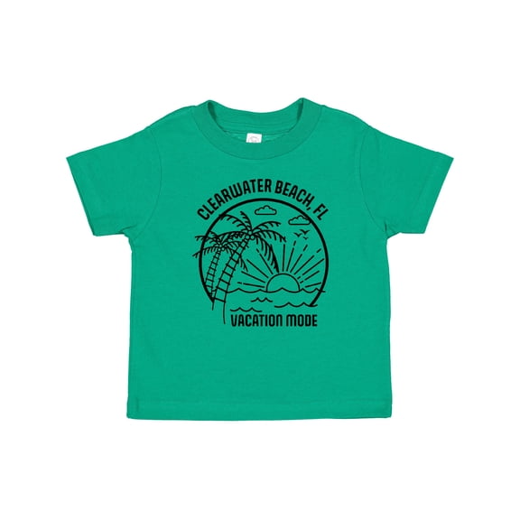 Inktastic Summer Vacation Mode Clearwater Beach Florida Boys or Girls Baby T-Shirt