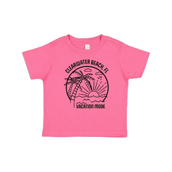Inktastic Summer Vacation Mode Clearwater Beach Florida Boys or Girls Baby T-Shirt