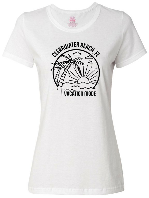 Summer Vacation Mode Clearwater Beach Florida Women's T-Shirt