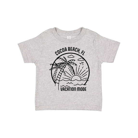 Inktastic Summer Vacation Mode Cocoa Beach Florida Boys or Girls Toddler T-Shirt