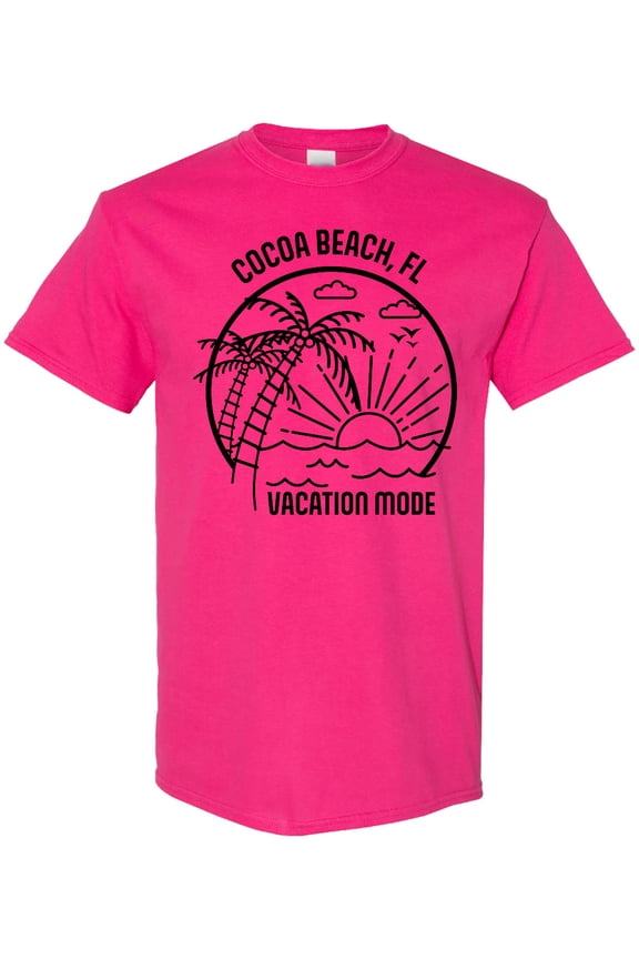 Summer Vacation Mode Cocoa Beach Florida T-Shirt