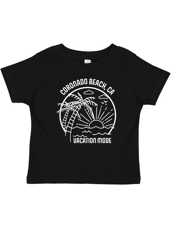 Summer Vacation Mode Coronado Beach California Boys or Girls Baby T-Shirt