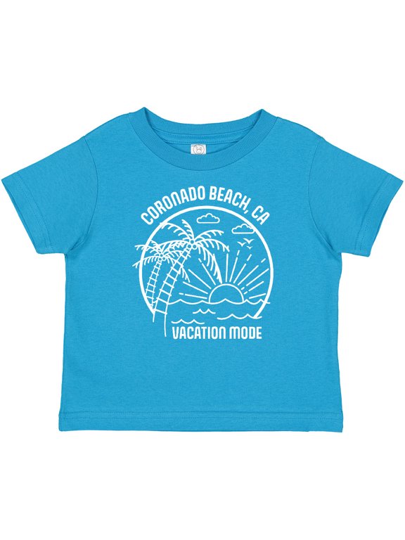 Summer Vacation Mode Coronado Beach California Boys or Girls Baby T-Shirt