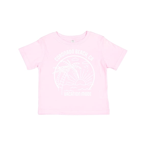 Inktastic Summer Vacation Mode Coronado Beach California Boys or Girls Toddler T-Shirt