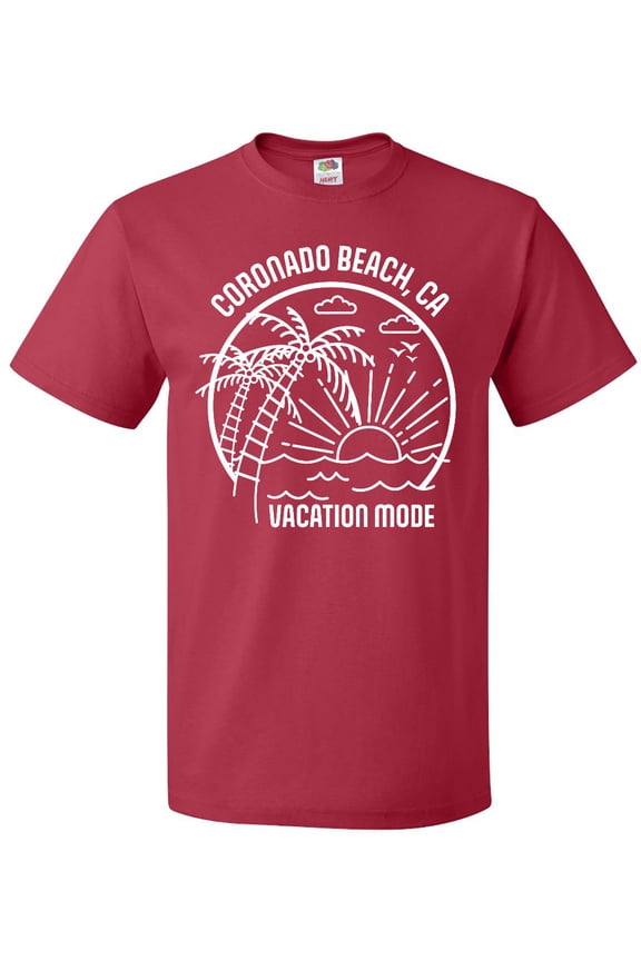 Summer Vacation Mode Coronado Beach California T-Shirt