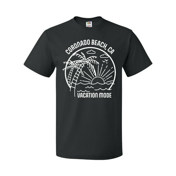 Inktastic Summer Vacation Mode Coronado Beach California T-Shirt