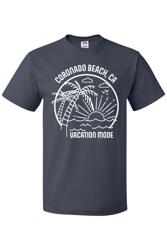 Summer Vacation Mode Coronado Beach California T-Shirt