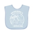 thumbnail image 1 of Inktastic Summer Vacation Mode Daytona Beach Florida Boys or Girls Baby Bib, 1 of 4