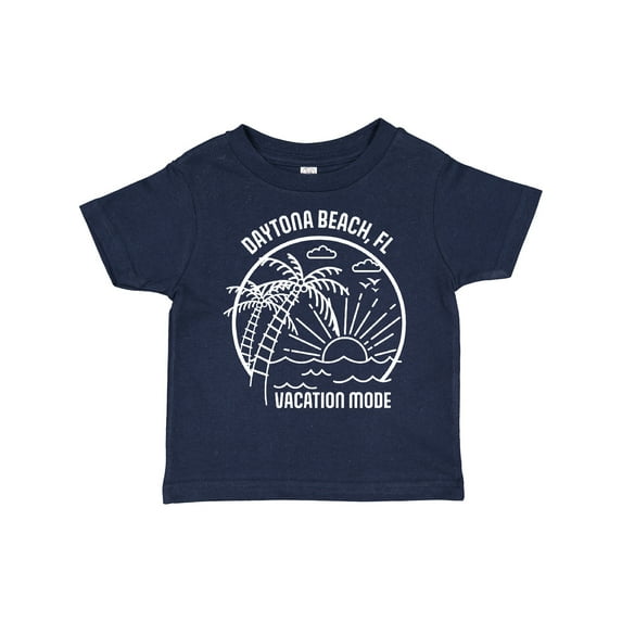 Inktastic Summer Vacation Mode Daytona Beach Florida Boys or Girls Toddler T-Shirt