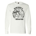 thumbnail image 1 of Inktastic Summer Vacation Mode Delray Beach Florida Long Sleeve T-Shirt, 1 of 5