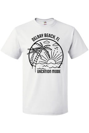 Summer Vacation Mode Delray Beach Florida T-Shirt