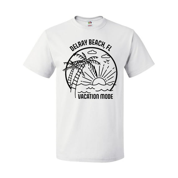 Inktastic Summer Vacation Mode Delray Beach Florida T-Shirt