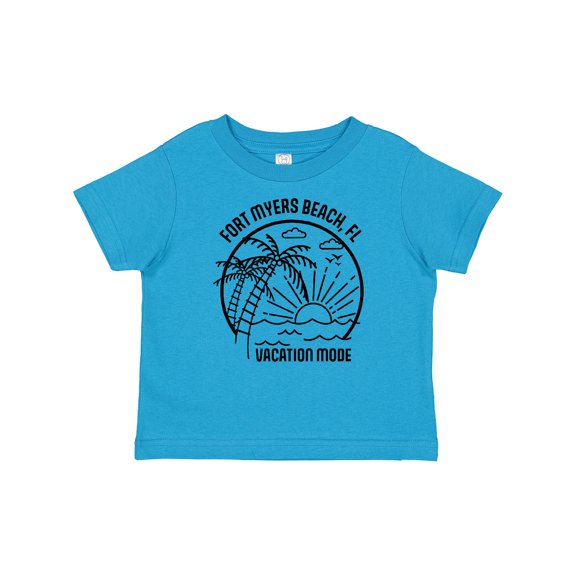 Inktastic Summer Vacation Mode Fort Myers Beach Florida Boys or Girls Baby T-Shirt