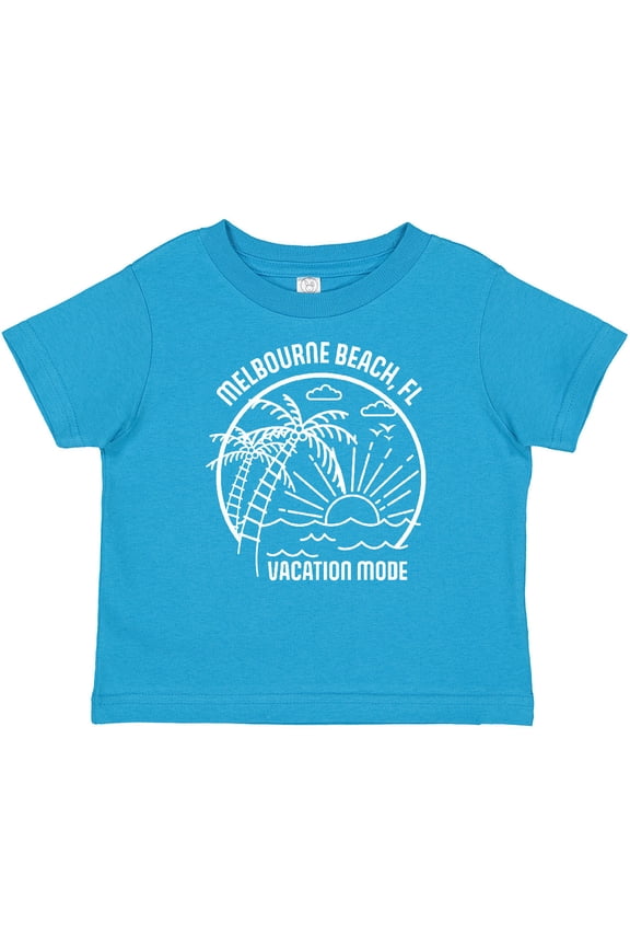Summer Vacation Mode Melbourne Beach Florida Boys or Girls Baby T-Shirt