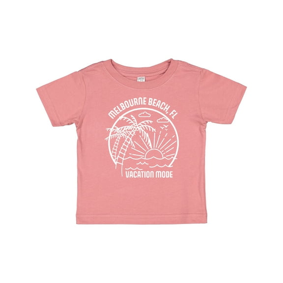 Inktastic Summer Vacation Mode Melbourne Beach Florida Boys or Girls Baby T-Shirt