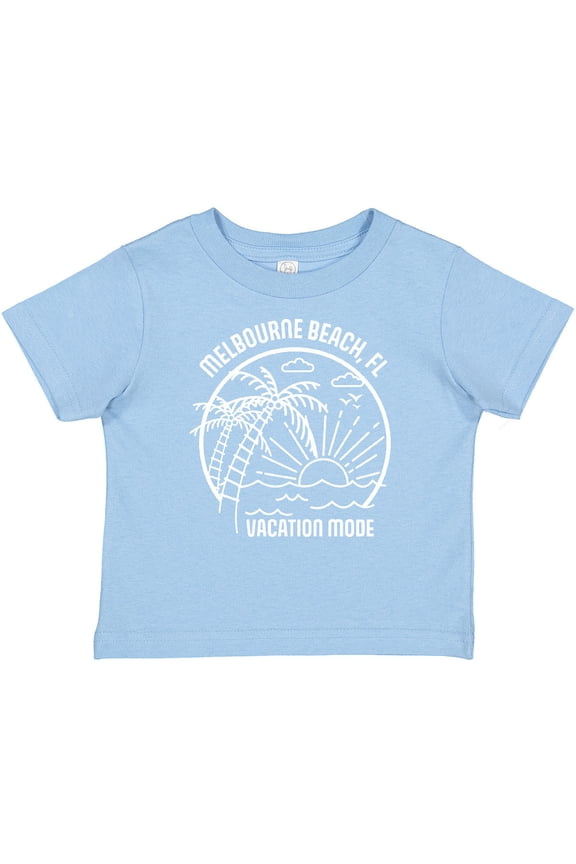 Summer Vacation Mode Melbourne Beach Florida Boys or Girls Baby T-Shirt