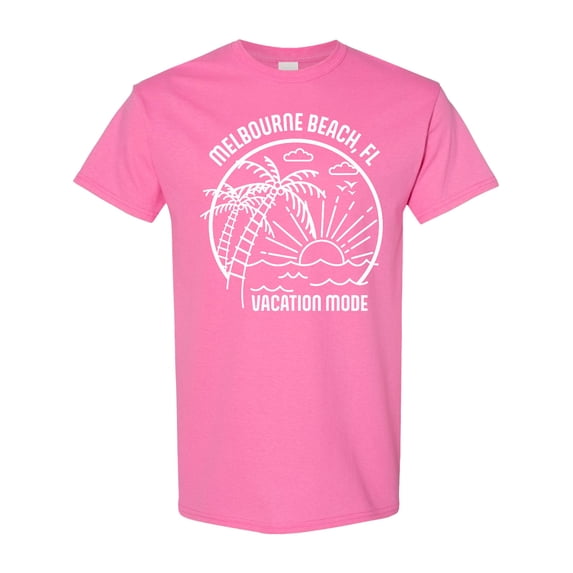 Inktastic Summer Vacation Mode Melbourne Beach Florida T-Shirt