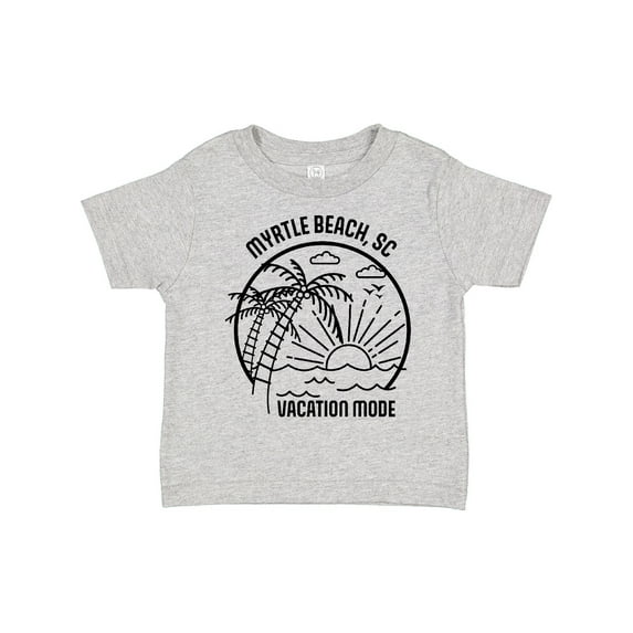 Inktastic Summer Vacation Mode Myrtle Beach South Carolina Boys or Girls Toddler T-Shirt