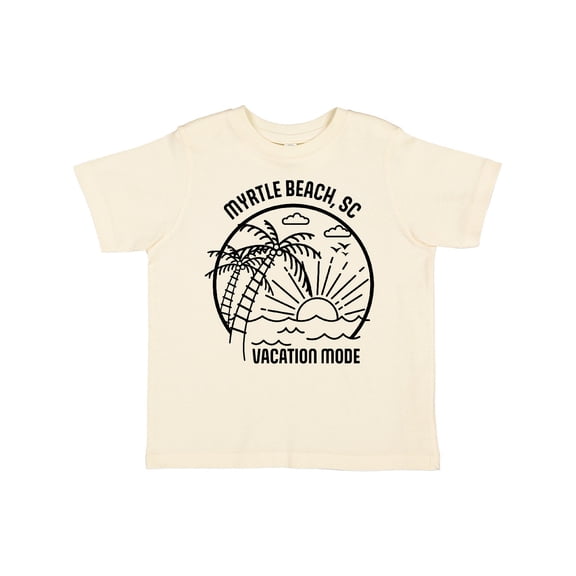 Inktastic Summer Vacation Mode Myrtle Beach South Carolina Boys or Girls Toddler T-Shirt