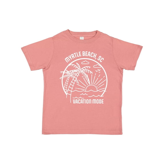 Inktastic Summer Vacation Mode Myrtle Beach South Carolina Boys or Girls Toddler T-Shirt
