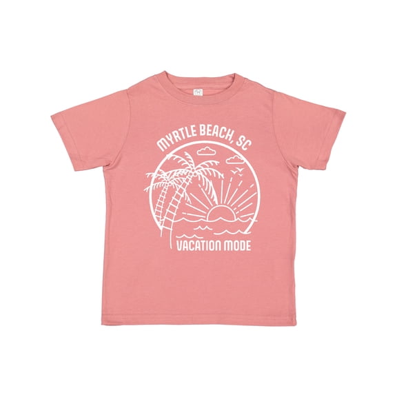 Inktastic Summer Vacation Mode Myrtle Beach South Carolina Boys or Girls Toddler T-Shirt