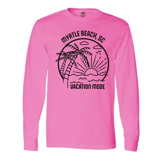 Inktastic Summer Vacation Mode Myrtle Beach South Carolina Long Sleeve T-Shirt