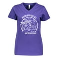 thumbnail image 1 of Inktastic Summer Vacation Mode Myrtle Beach South Carolina Women's V-Neck T-Shirt, 1 of 5