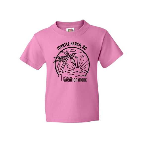 Inktastic Summer Vacation Mode Myrtle Beach South Carolina Youth T-Shirt