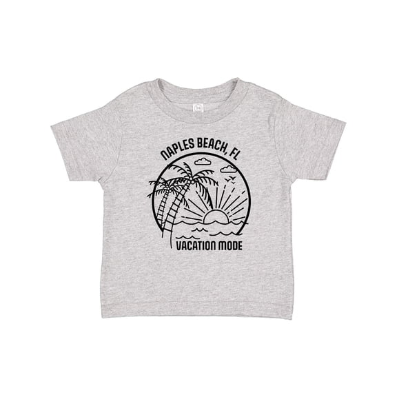 Inktastic Summer Vacation Mode Naples Beach Florida Boys or Girls Baby T-Shirt