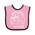 thumbnail image 1 of Inktastic Summer Vacation Mode Newport Beach California Boys or Girls Baby Bib, 1 of 4