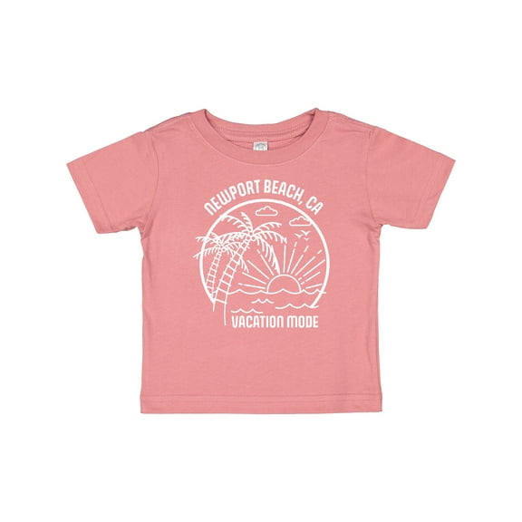 Inktastic Summer Vacation Mode Newport Beach California Boys or Girls Baby T-Shirt