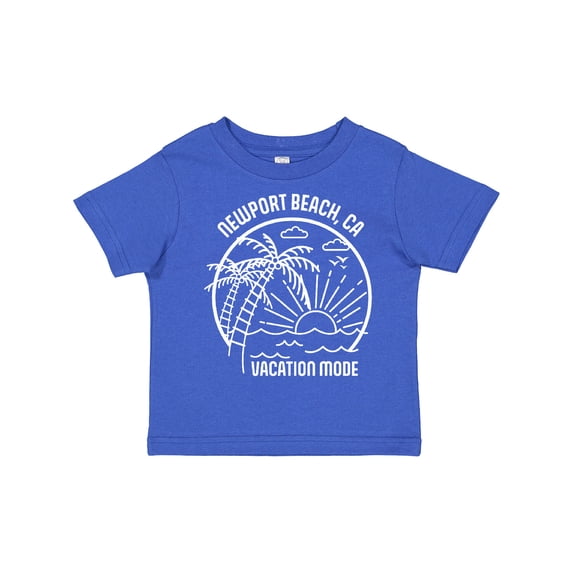 Inktastic Summer Vacation Mode Newport Beach California Boys or Girls Toddler T-Shirt