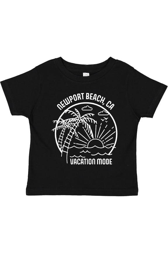Summer Vacation Mode Newport Beach California Boys or Girls Toddler T-Shirt