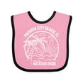 thumbnail image 1 of Inktastic Summer Vacation Mode Panama City Beach Florida Boys or Girls Baby Bib, 1 of 4