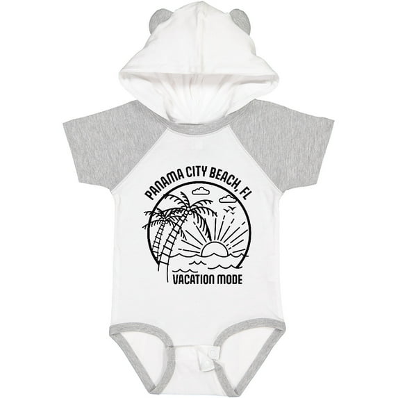 Inktastic Summer Vacation Mode Panama City Beach Florida Boys or Girls Baby Bodysuit