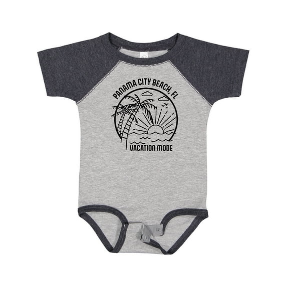 Inktastic Summer Vacation Mode Panama City Beach Florida Boys or Girls Baby Bodysuit