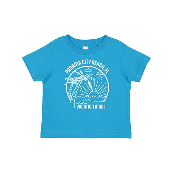 Inktastic Summer Vacation Mode Panama City Beach Florida Boys or Girls Baby T-Shirt