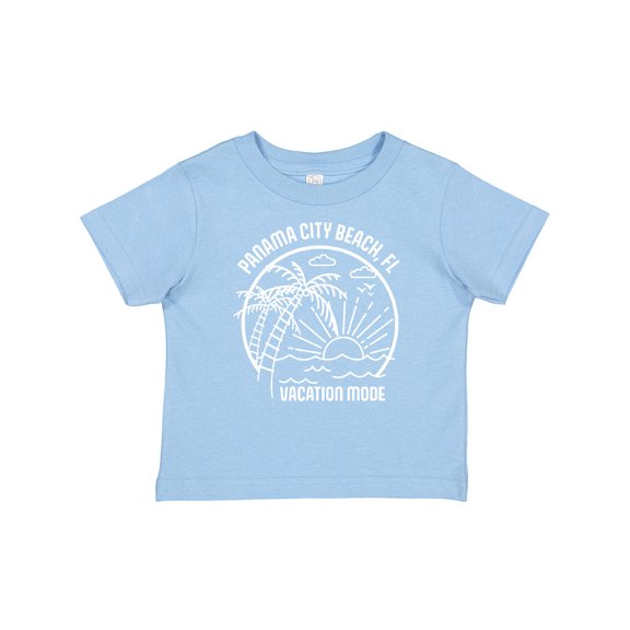 Inktastic Summer Vacation Mode Panama City Beach Florida Boys or Girls Baby T-Shirt