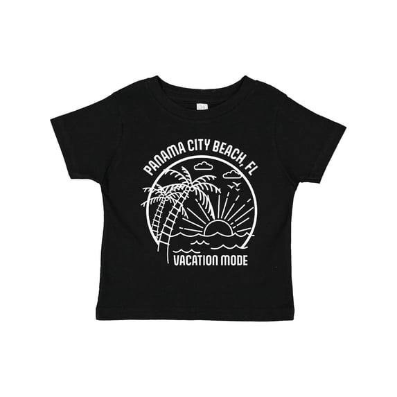Inktastic Summer Vacation Mode Panama City Beach Florida Boys or Girls Toddler T-Shirt