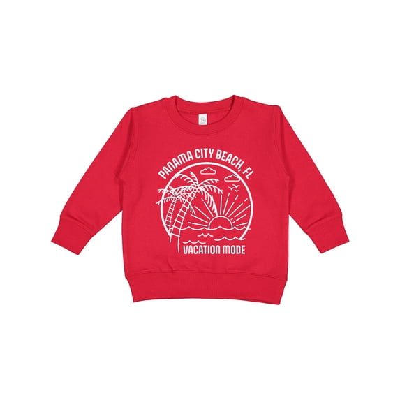 Inktastic Summer Vacation Mode Panama City Beach Florida Toddler Sweatshirt