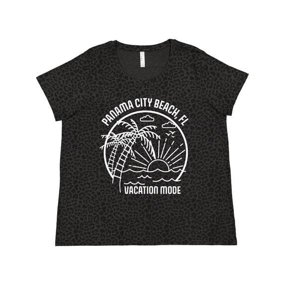 Inktastic Summer Vacation Mode Panama City Beach Florida Women's Plus Size T-Shirt