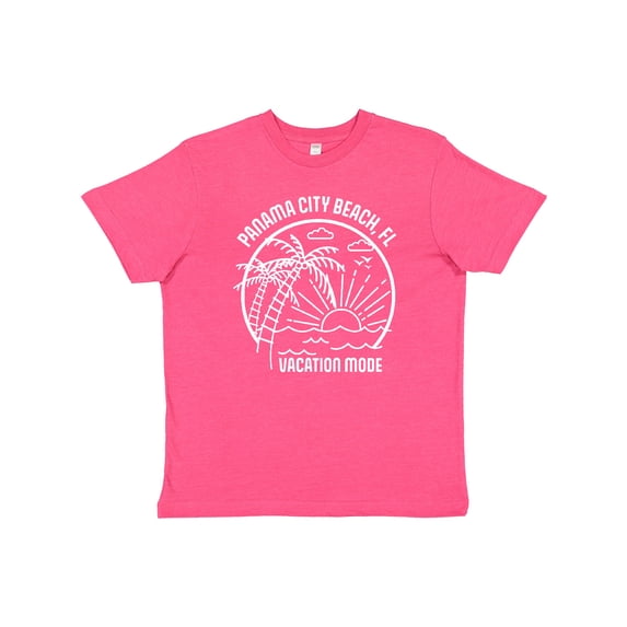 Inktastic Summer Vacation Mode Panama City Beach Florida Youth T-Shirt