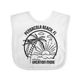 thumbnail image 1 of Inktastic Summer Vacation Mode Pensacola Beach Florida Boys or Girls Baby Bib, 1 of 4
