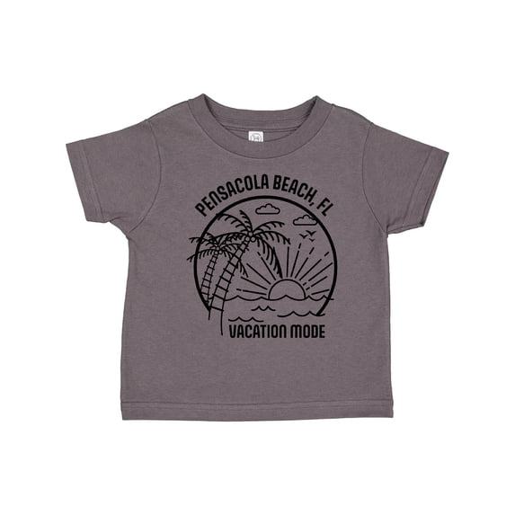 Inktastic Summer Vacation Mode Pensacola Beach Florida Boys or Girls Toddler T-Shirt
