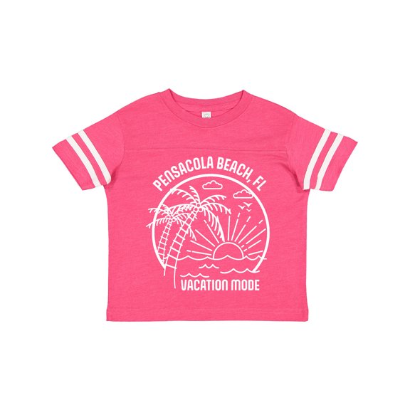 Inktastic Summer Vacation Mode Pensacola Beach Florida Boys or Girls Toddler T-Shirt